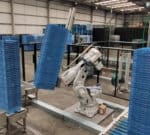 1 PALLETTIZZATORE CASSE ROBOTIZZATO