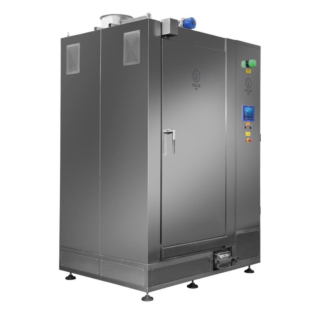 cabina di lavaggio carrelli