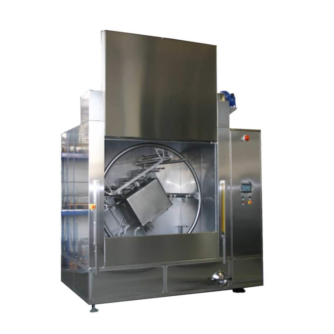 cabina di lavaggio casse