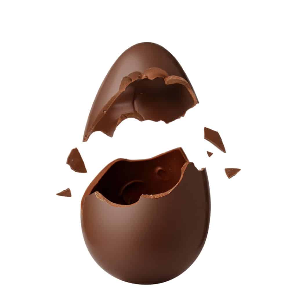 lavaggio stampi uova di pasqua